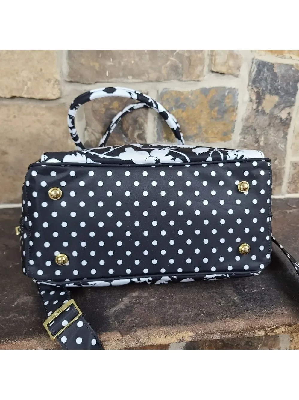 Jujube Be Classy Floral Polka Dot Diaper Bag